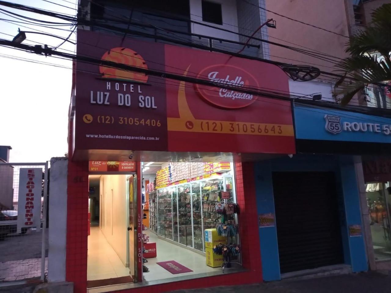Hotel Luz Do Sol Aparecida  Exteriör bild